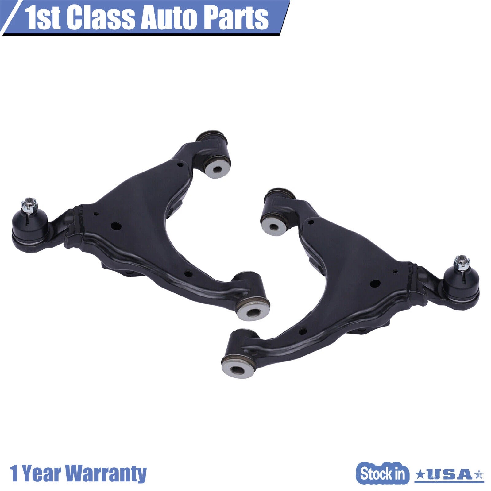 2X Front Lower Control Arms Suspension Kit for Toyota Tacoma (2005–2015)