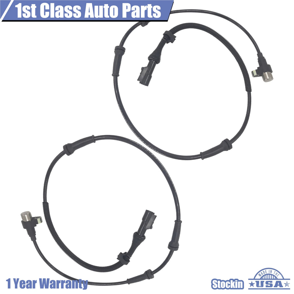 Set of 2 ABS Wheel Speed Sensors for Ford Taurus Mercury Sable (1996–1999)
