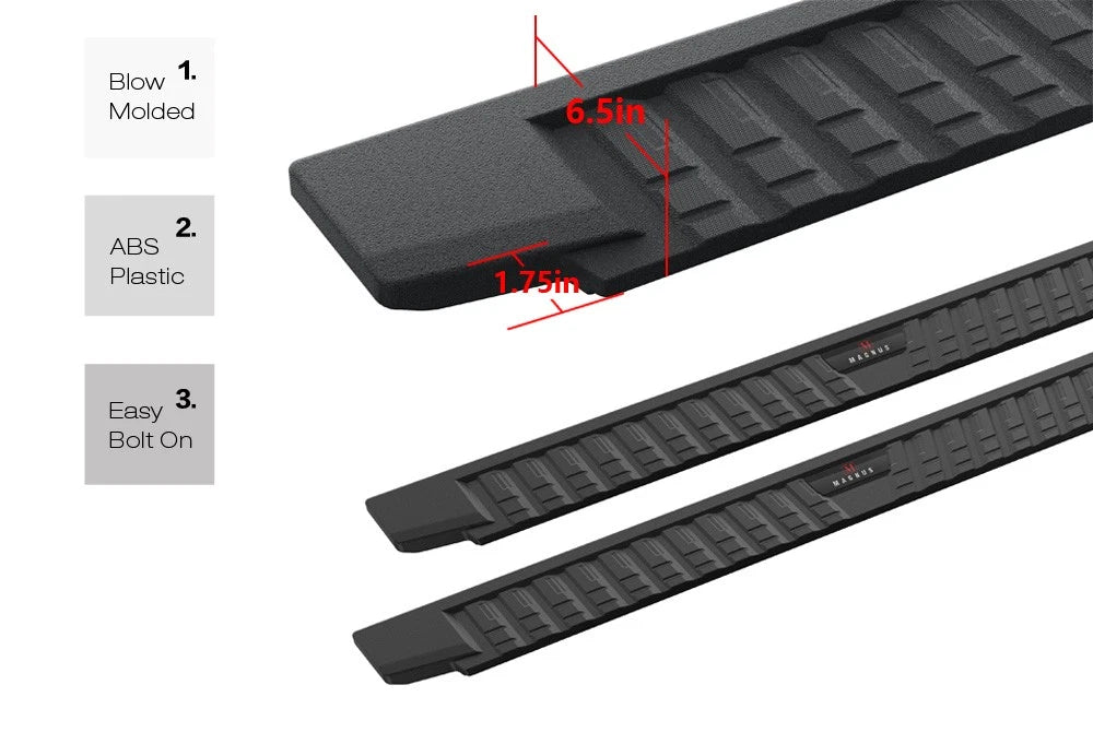 Running Boards for Toyota Tundra CrewMax (2007-2021)