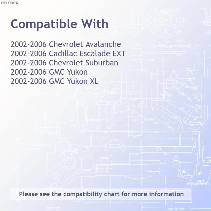 Replacement Fuel Tank Straps Pair for Chevrolet Silverado (2011–2019)