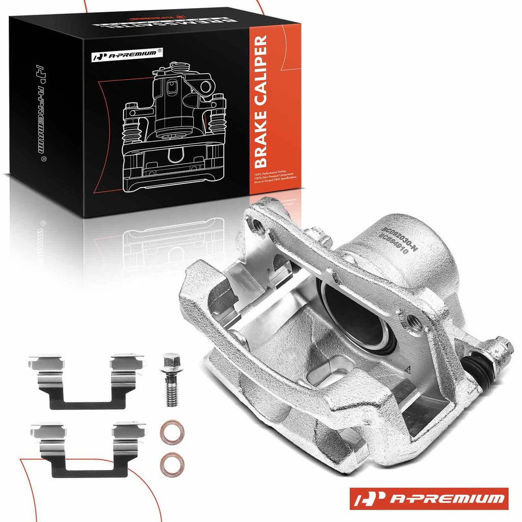 Front Left Brake Caliper with Bracket for Chevrolet Malibu (2004–2008)