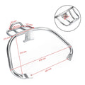 Sloped Rear Rack Carrier Pannier Chrome for Vespa Sprint Primavera (50-150)
