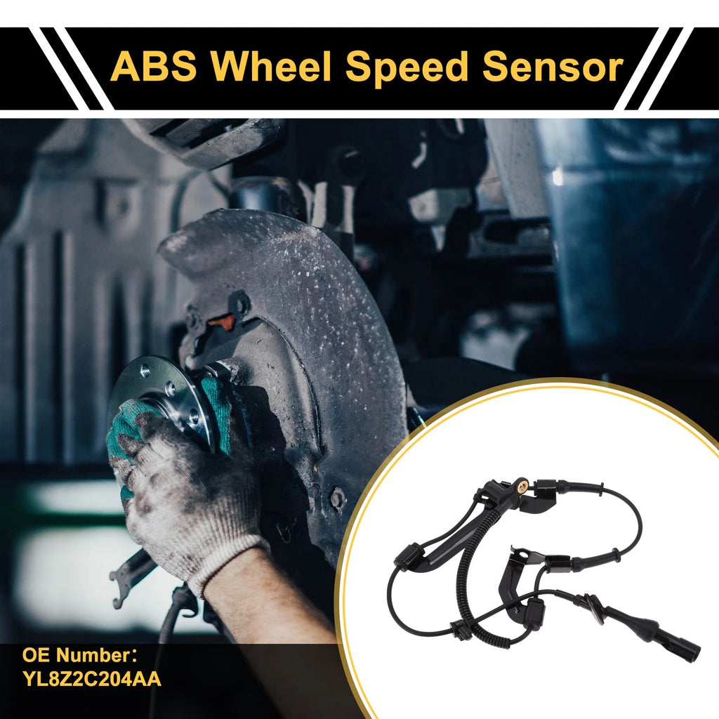 ABS Wheel Speed Sensor No.YL8Z2C204AA for Ford Escape (2001–2008) 1Pc Right Front