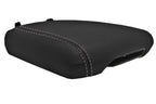 Leather Console Lid Armrest Cover for Kia Telluride (2020) Gray Stitch