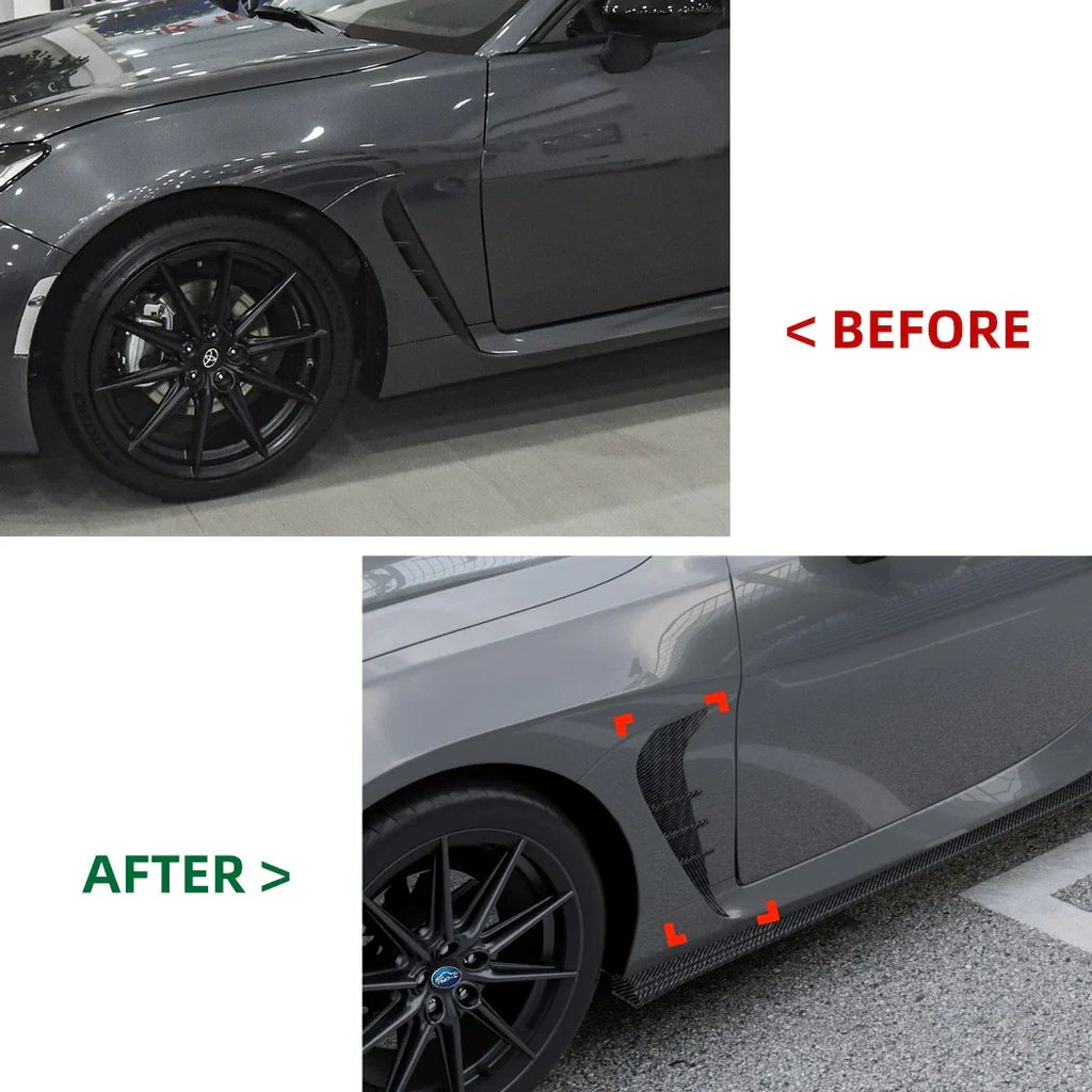 Fender Scoop Splitter Spoiler Cover for Toyota GR86 / Subaru BRZ (2022-2025)