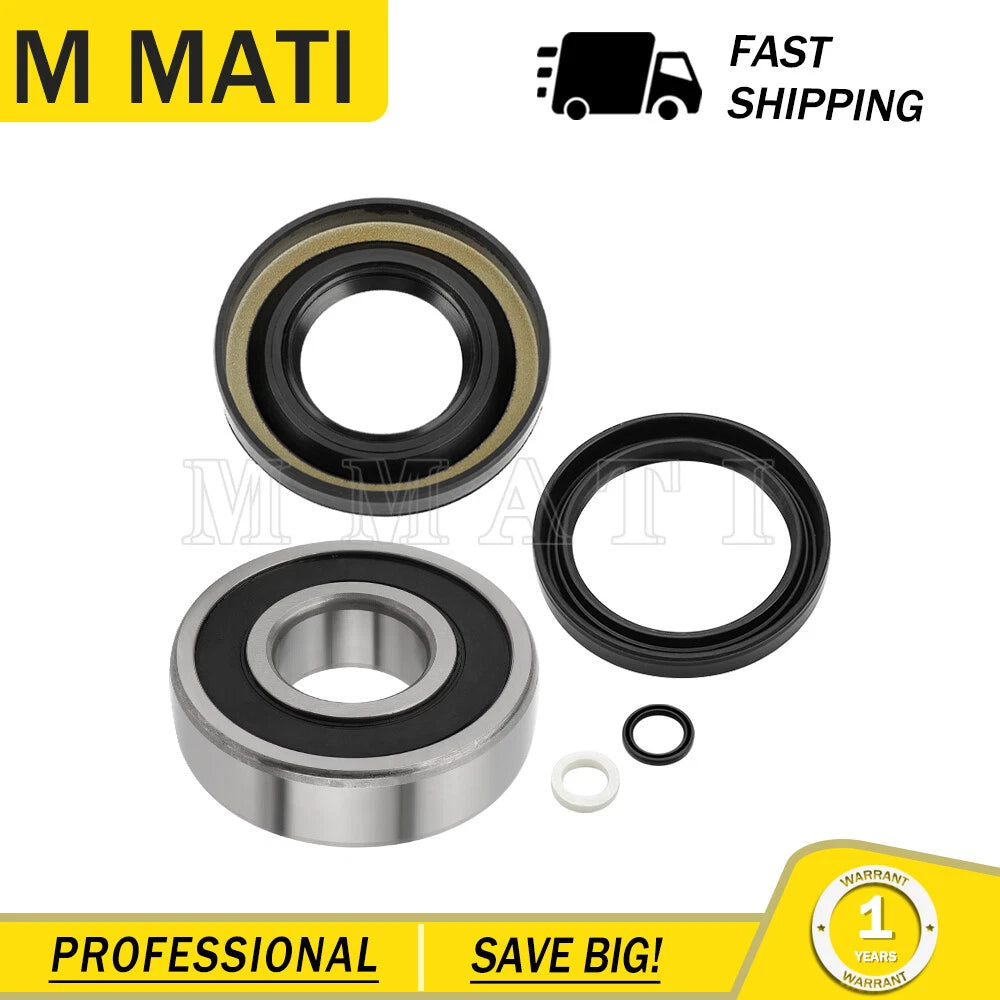 Rear Axle Wheel Seals Bearings Kit for Honda Rancher 420, Foreman 500 (2014–2023)