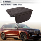 Center Console Cover with Storage Bag for BMW X7 Dark Brown (2019 - 2024)