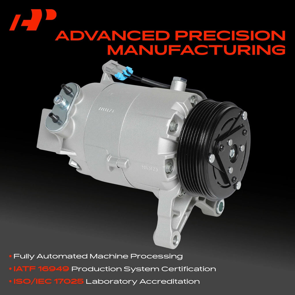 A/C Compressor with Clutch for Chevrolet Malibu & Impala (2006-2011)