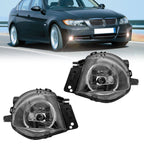 Set of 2 Clear Fog Light Lamps for BMW E90 325i 328i 330i 335i (2006–2008)