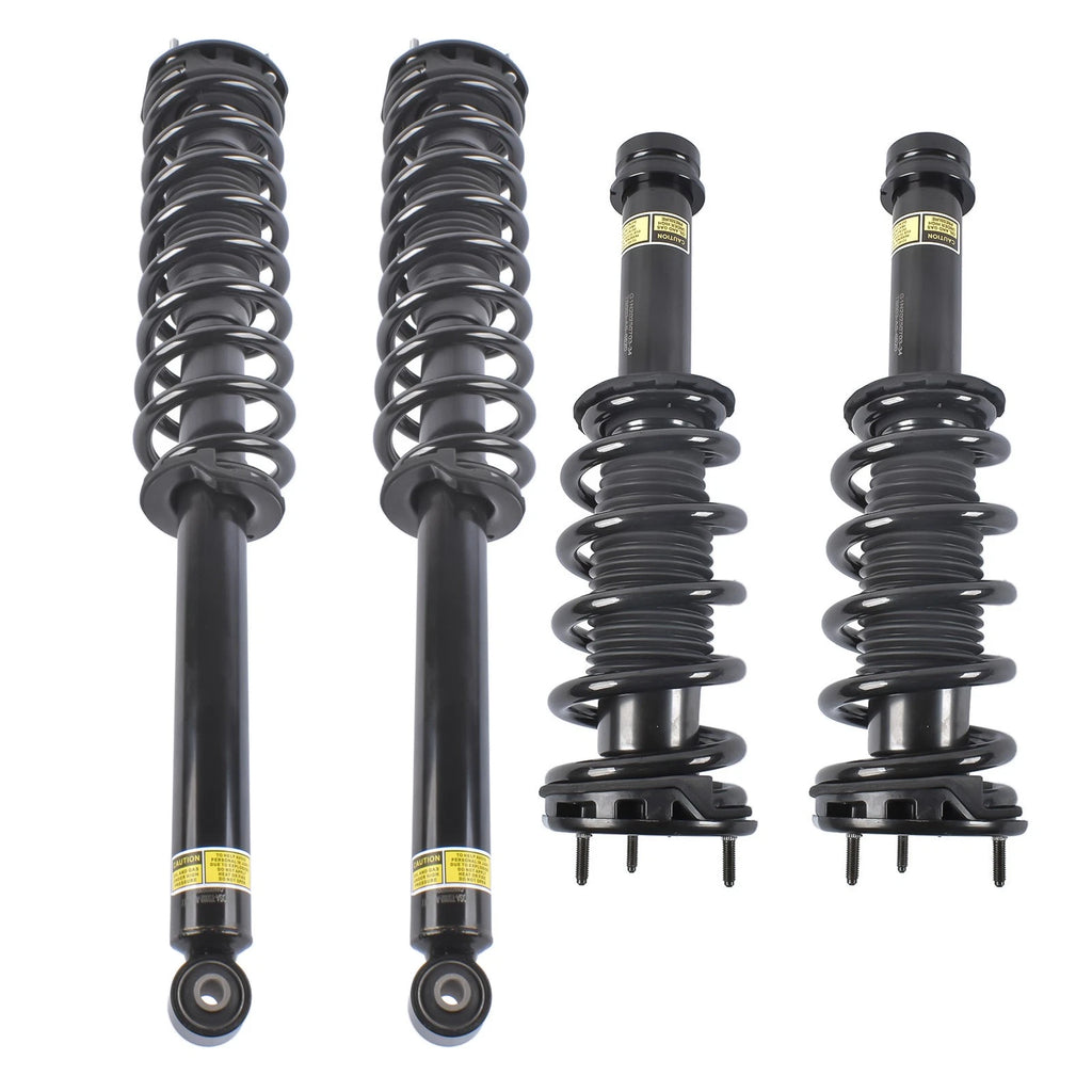 Set of 4 Shock Absorber Struts for Tesla Model S AWD (2015–2019)