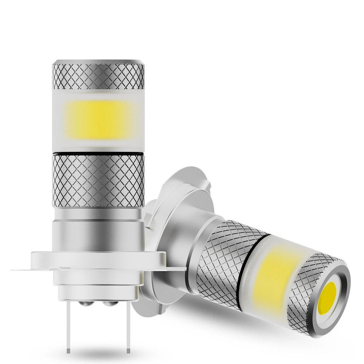 2X H7 LED Bulbs Kit for Turn Signal Brake Light DRL Foglights (6500K)