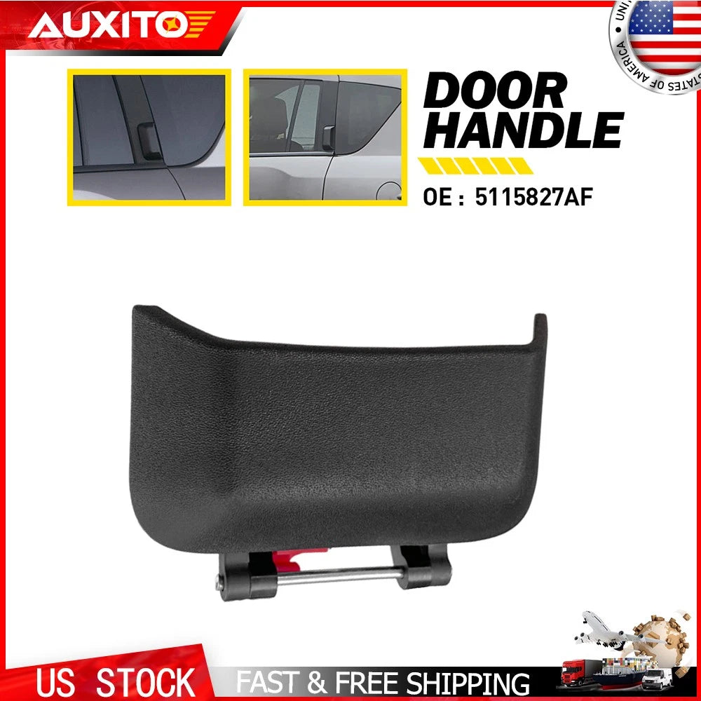Left Side Rear Door Handle for Jeep Compass (2007–2016) Black
