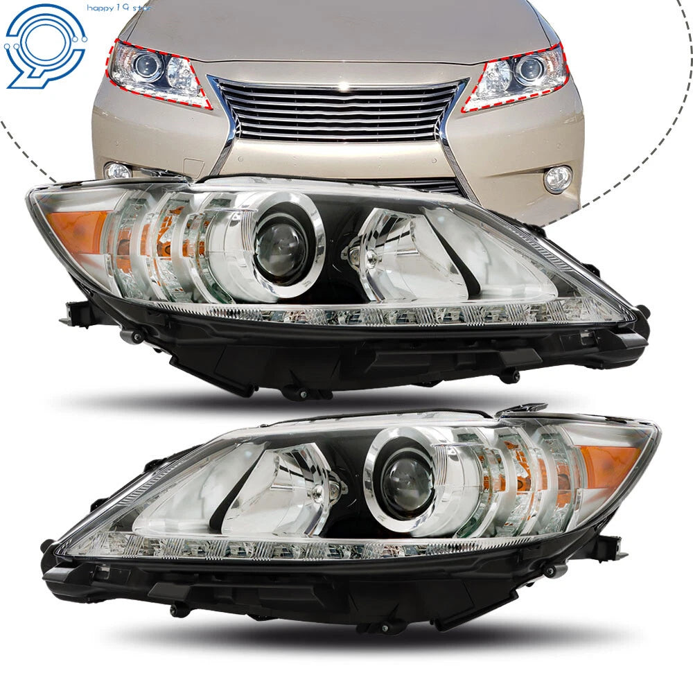 HID Headlight Set for Lexus ES300H ES350 (2013-2015) Chrome