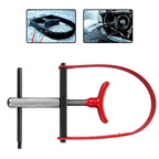 Motorcycle Flywheel Holding Tool for Clutch Pulley Installation (60-120mm)