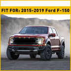 Carbon Fiber Window Lift Switch Button Panel Cover for Ford F150 (2015–2020)