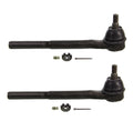 Set of 2 Inner Steering Tie Rod Ends Moog for Chevy Blazer GMC Jimmy (RWD)