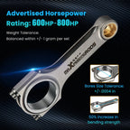 Set of 4 Forged H-Beam Connecting Rods for Honda K20A3 (2002–2006)