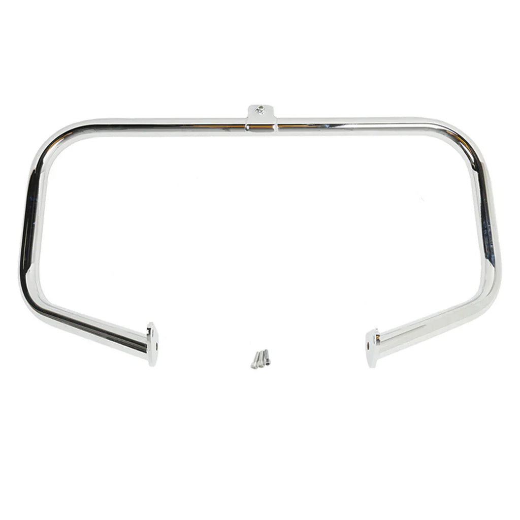 Chrome Engine Guard Highway Bar Foot Pegs for Harley Road King (1997-2008)
