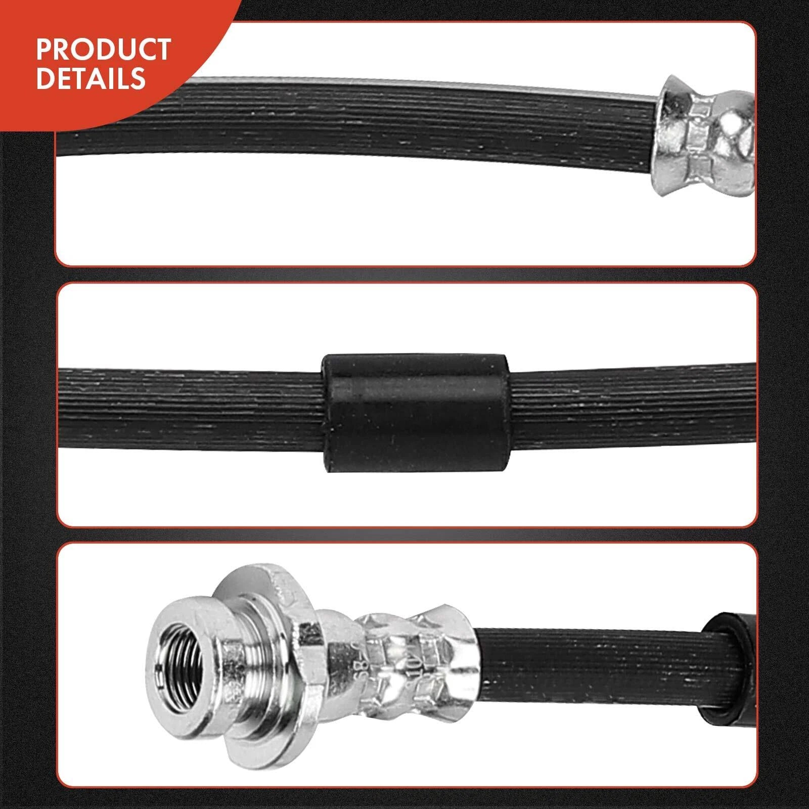 Front Left Brake Hydraulic Hose for Nissan GT-R (2015–2019)