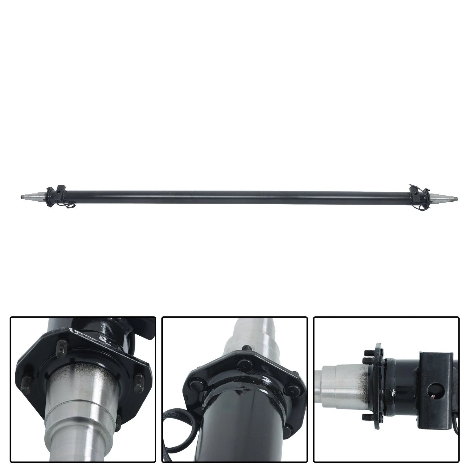 Trailer Axle Beam 6000lb for 73"–95" Hub Face (Fits Various Models)