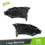 2X Black Fog Light Cover Trims for Ford Explorer (2020–2022)