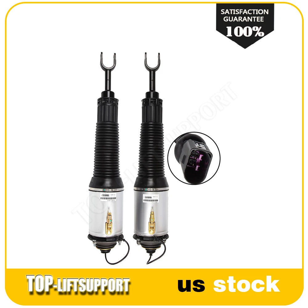 Set of 2 Air Shocks for Audi A8 D3 S8 Quattro Sedan (2002–2010)
