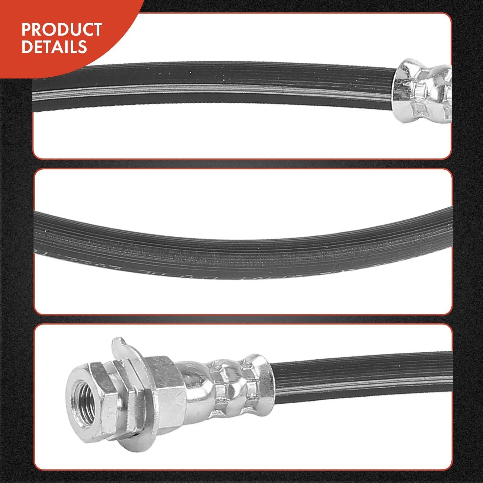 Front Right Brake Hydraulic Hose for Ford F-250 F-350 (1995–1997)
