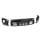Front Bumper Face Bar for GMC Sierra 1500 (2014–2015) Black w/o Sensor Holes