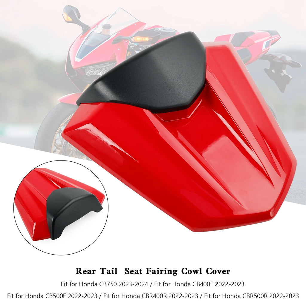 Rear Tail Seat Fairing Cover for Honda CB750 CB400F CB500F CBR400R (2022–2023)
