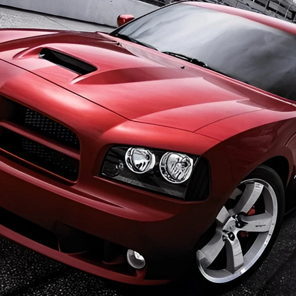 Smoked Front Turn Signal Lamps for Dodge Charger (2006–2010)