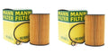 Set of 2 Engine Oil Filters Mann HU8007z for BMW F01 F02 F06 F07 F10 F13 (2008–2017)