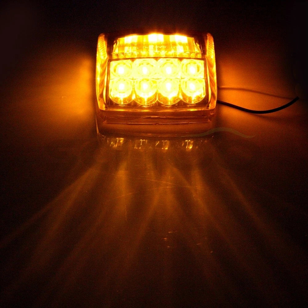5x LED Side Marker Lights for Dodge (Amber/Red)