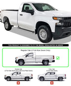 Running Boards for Silverado Sierra 2019-2026 Regular Cab