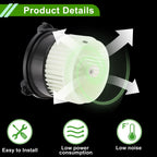 HVAC Blower Motor Assembly for Lexus GX460 (2010–2019) 87103-0C061, 87103-28111