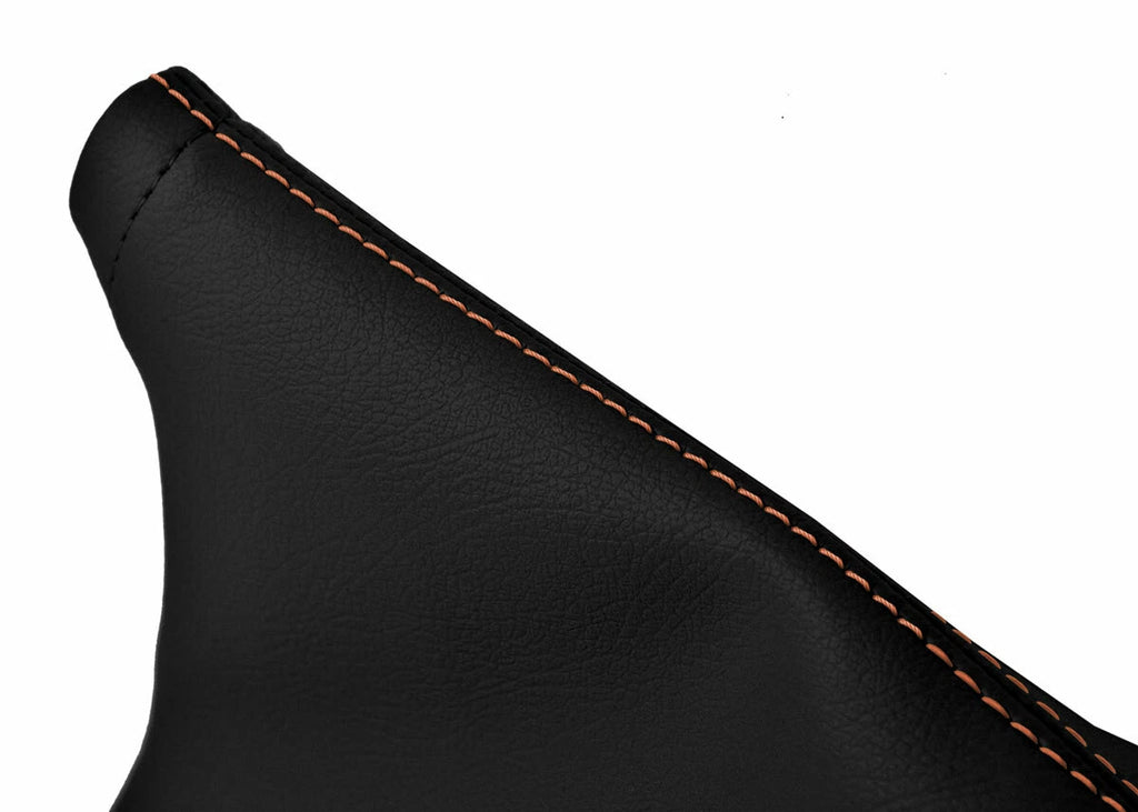 E Brake Boot Cover for Subaru BRZ Scion GRS Toyota (2013–2020) Orange Stitch
