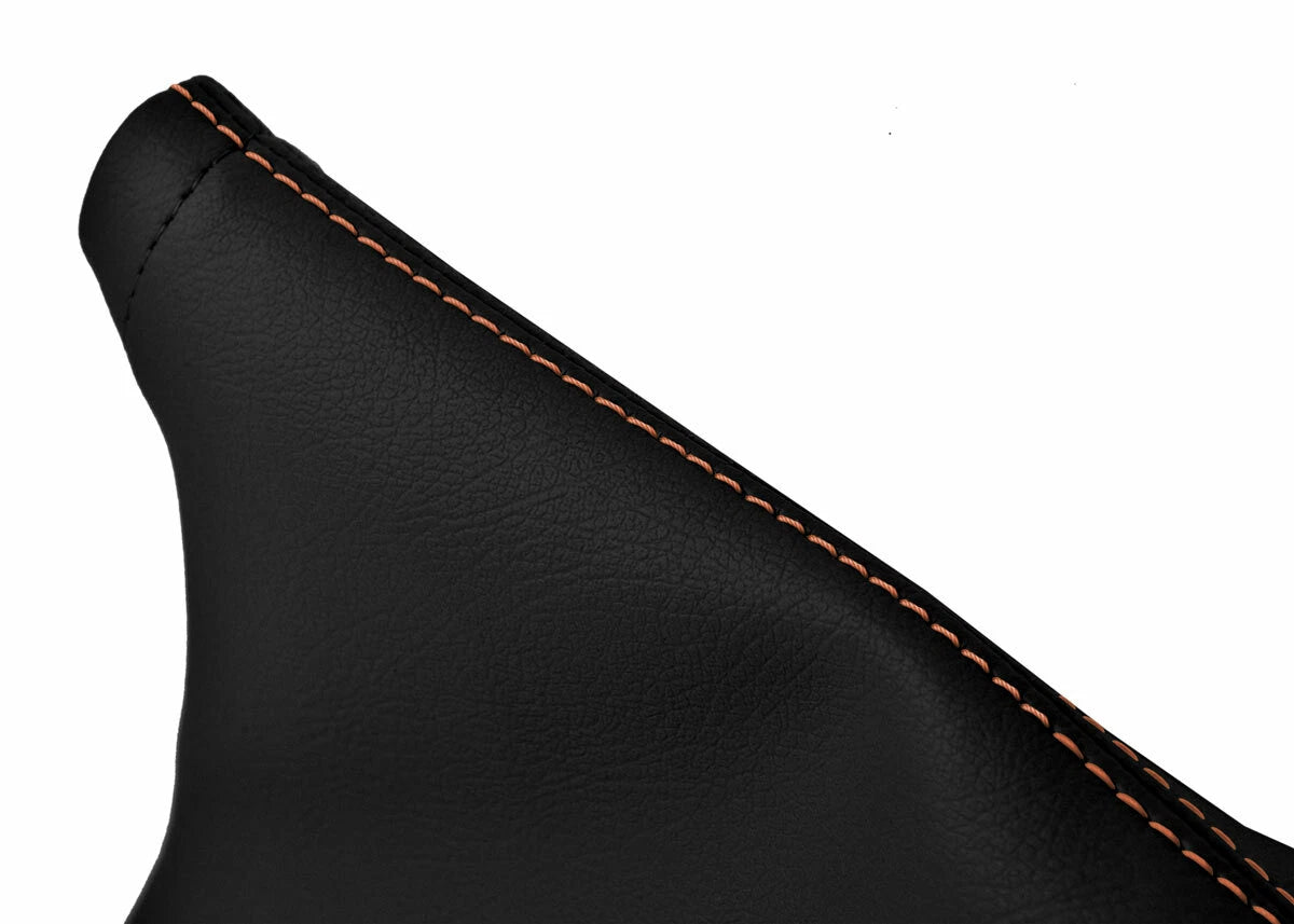 E Brake Boot Cover for Subaru BRZ Scion GRS Toyota (2013–2020) Orange Stitch