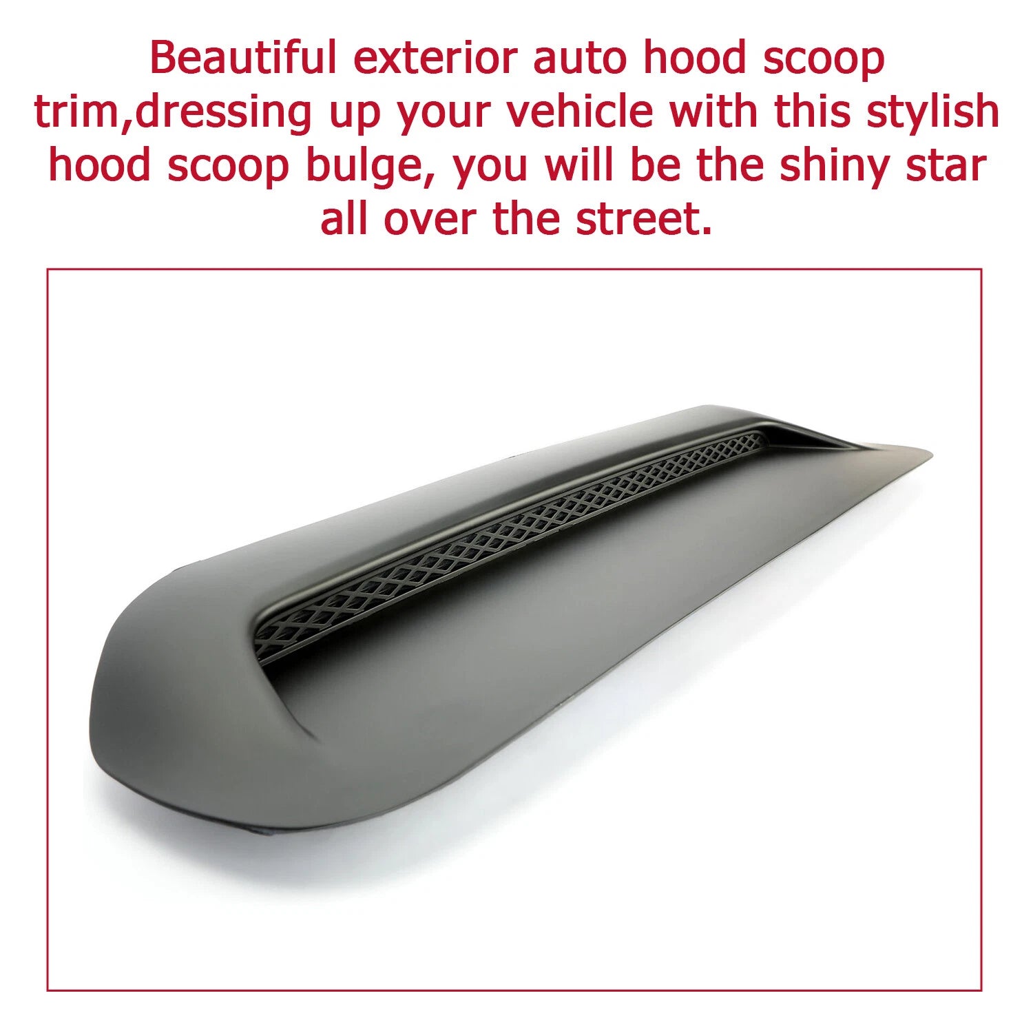 Hood Scoop Bulge Kit for Toyota 4Runner (2010–2022), Tacoma (2012–2015)