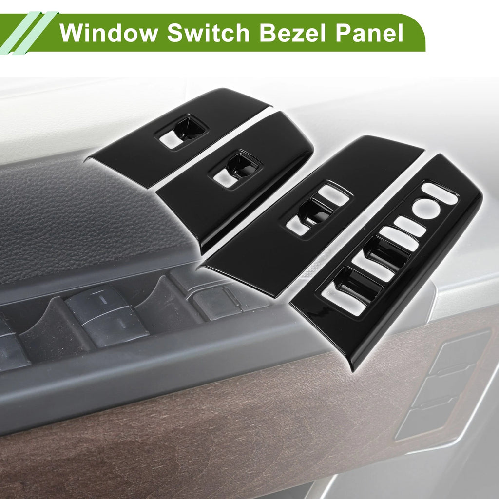 Set of 4 Window Switch Bezel Covers for Honda CR-V (2023–2025)