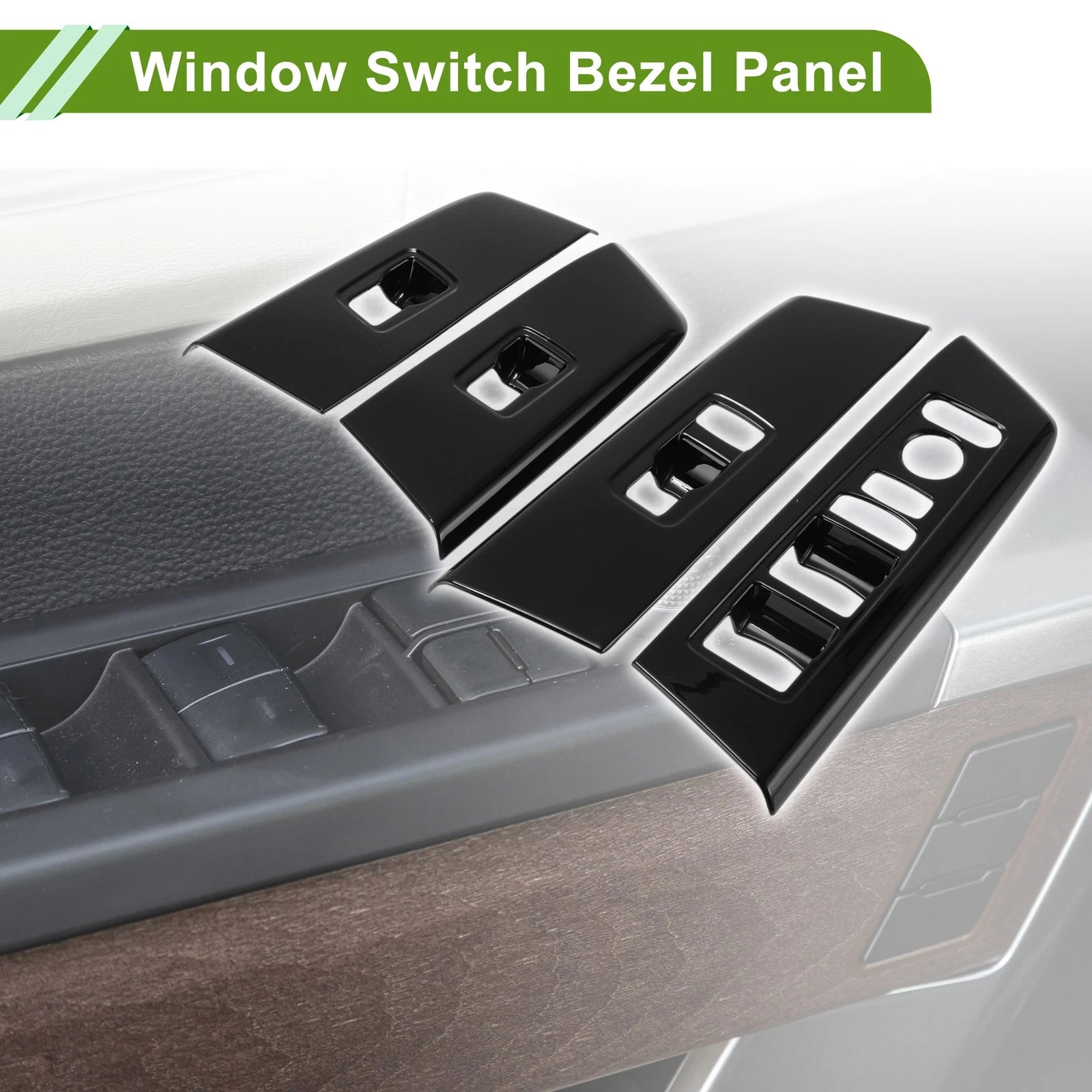 Set of 4 Window Switch Bezel Covers for Honda CR-V (2023–2025)