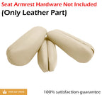 6 Seat Armrest Cover for Toyota Sienna (2011–2017) Beige PVC Leather