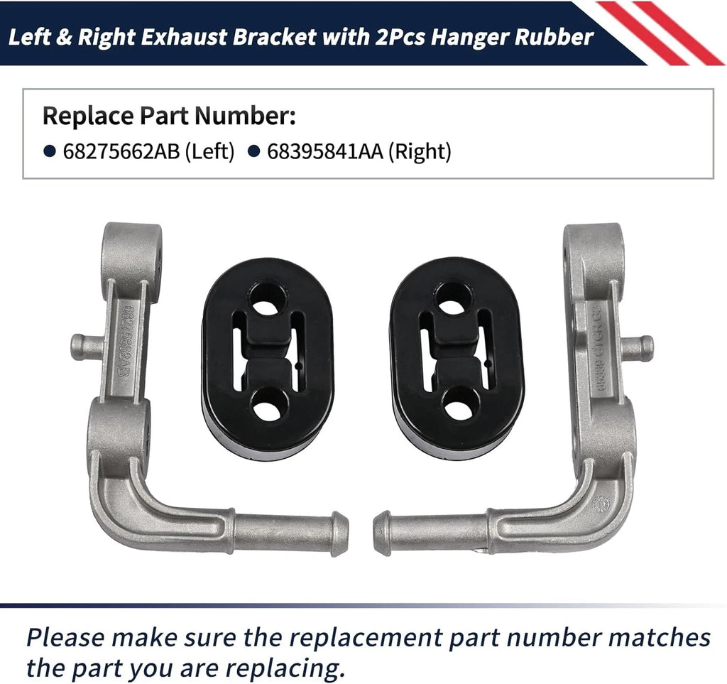 Exhaust Bracket Muffler Support for Dodge Ram 1500 (2019-2025)