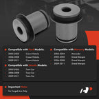 2X Front Upper Control Arm Bushing for Ford Crown Victoria (2003-2011)