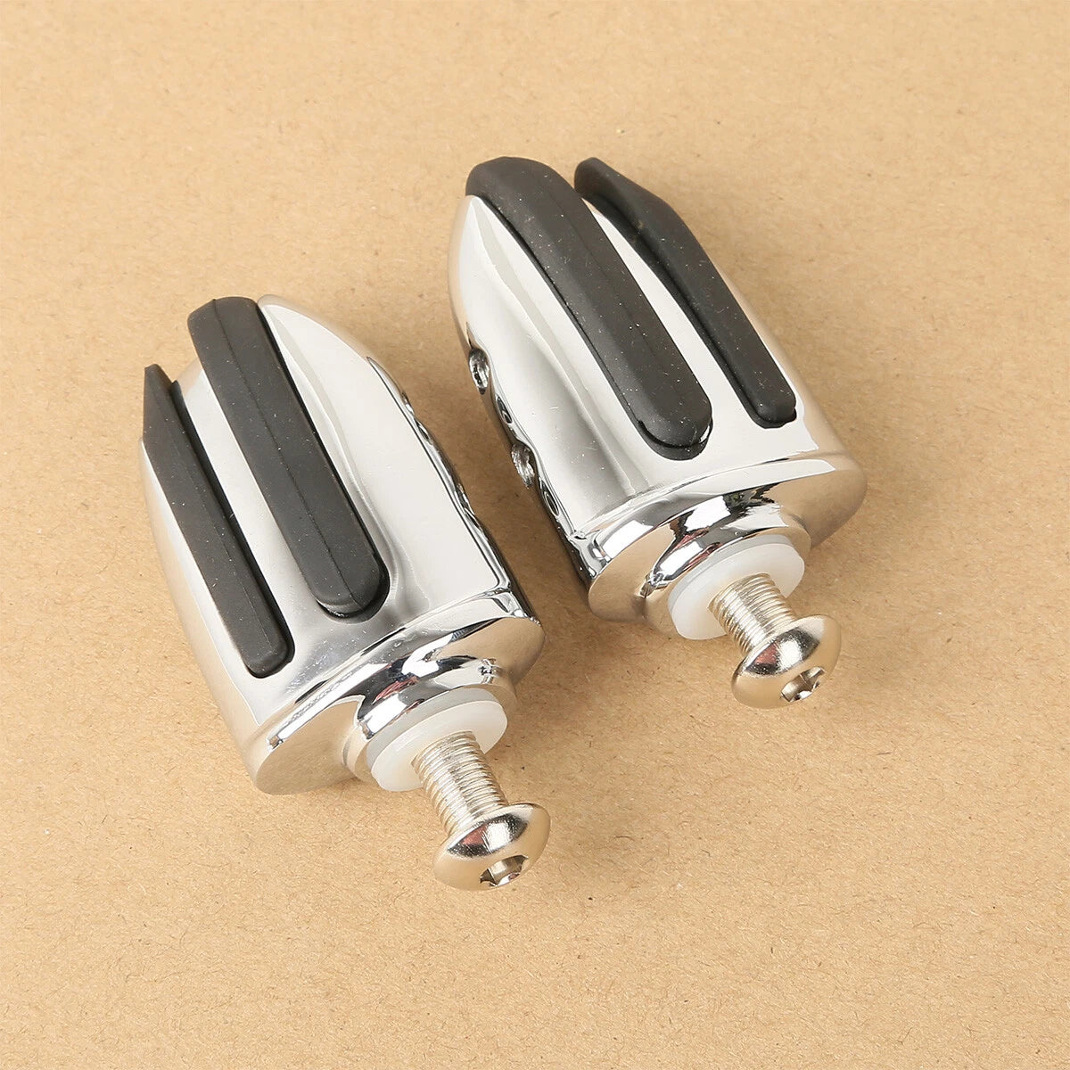 2X Shifter Pegs for Harley Electra Street Road King Glide (Chrome)