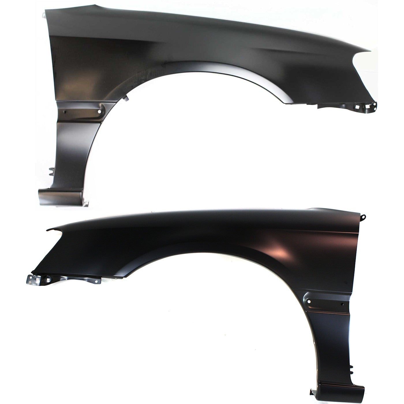 Fender Set for Subaru Legacy (2000–2004) Front Primed Steel with Molding Holes