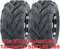 2 WANDA ATV Rear Tires 22x10-10 for Eton Yukon150, Tomberlin SDX150, 200 Sport P361