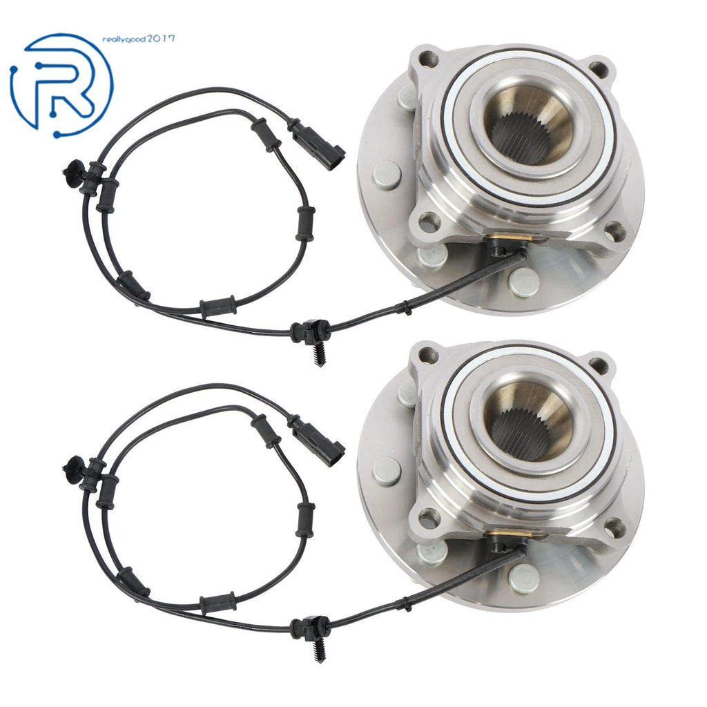 2X Front Wheel Bearing Hub Assembly for Ram 2500 3500 4WD (2012–2013) 8-Lug 515148