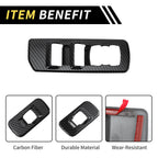 Set of 2 Front Rear Door Window Switch Panel Cover Trim for Ford F-150 (2015–2020)