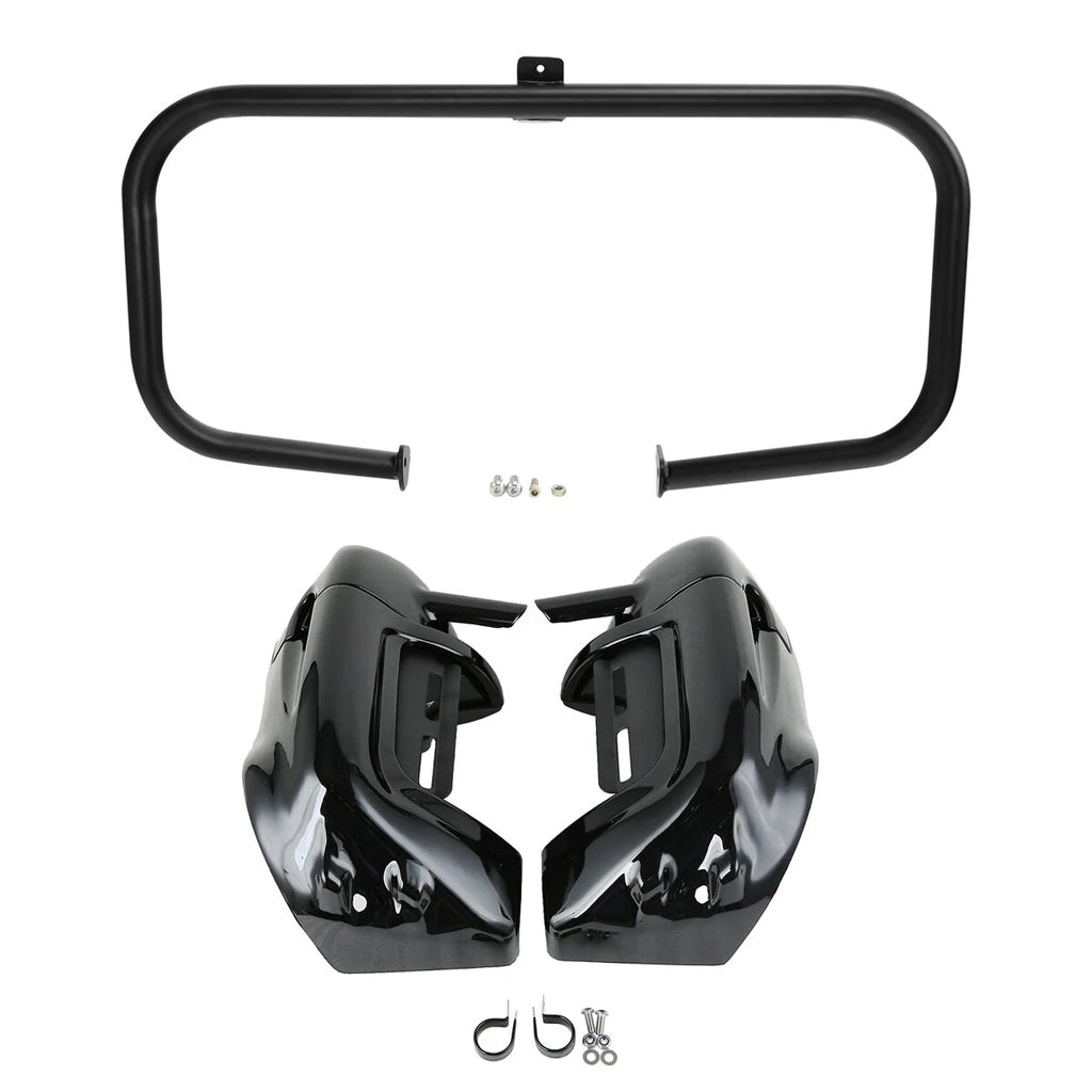 Lower Vented Fairings Engine Crash Bar for Harley Road King (1997–2008)