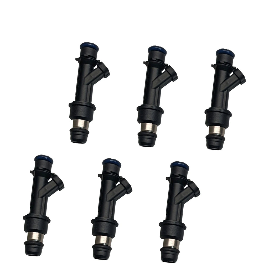 Set of 6 Fuel Injectors for GMC Envoy Chevrolet Buick Rainier (2002–2007)