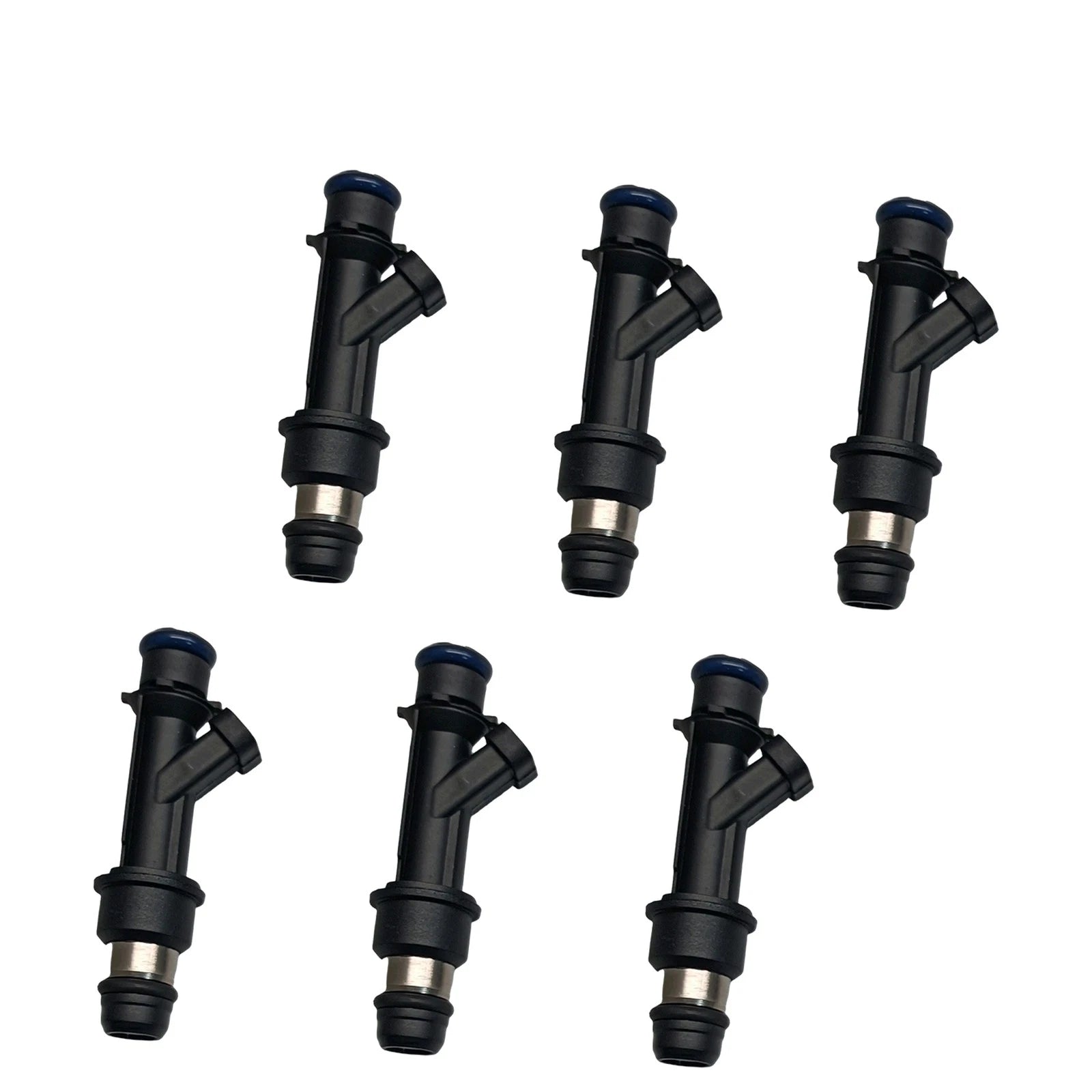 Set of 6 Fuel Injectors for GMC Envoy Chevrolet Buick Rainier (2002–2007)